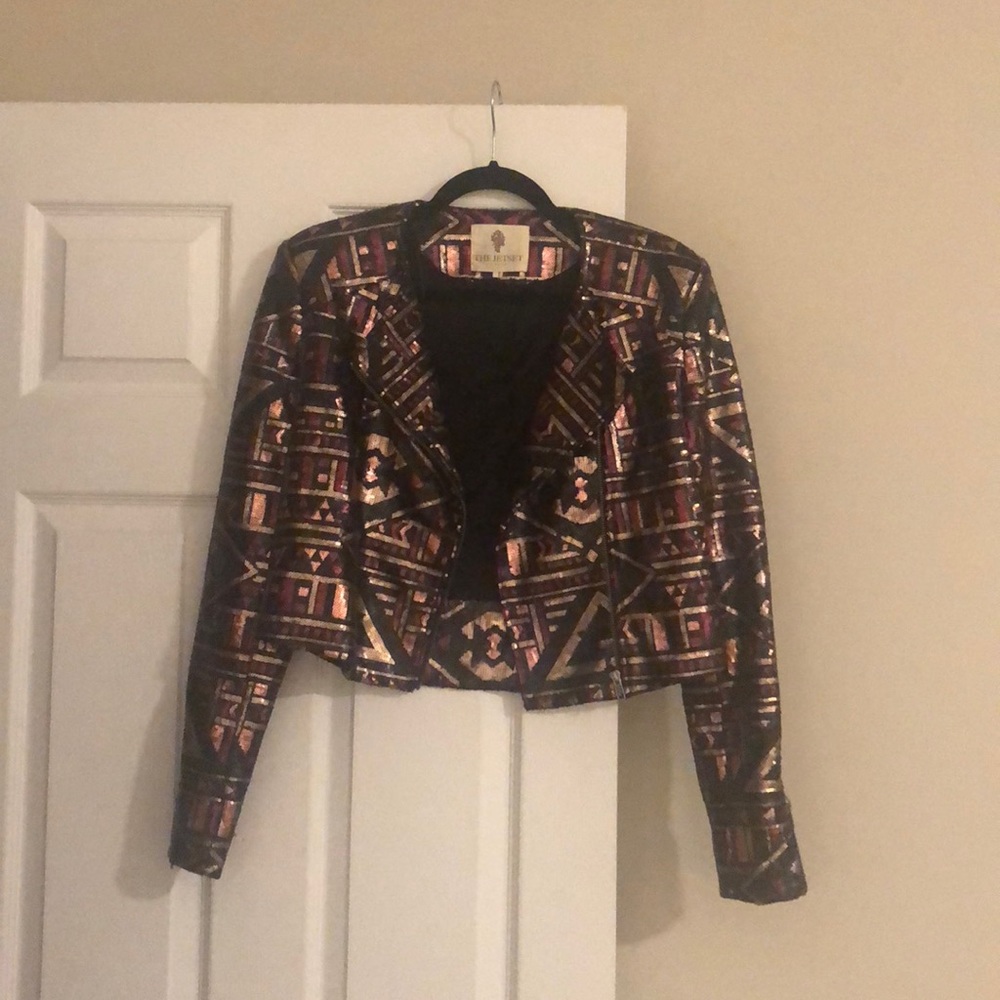 The JetSet Diaries Sequin Jacket